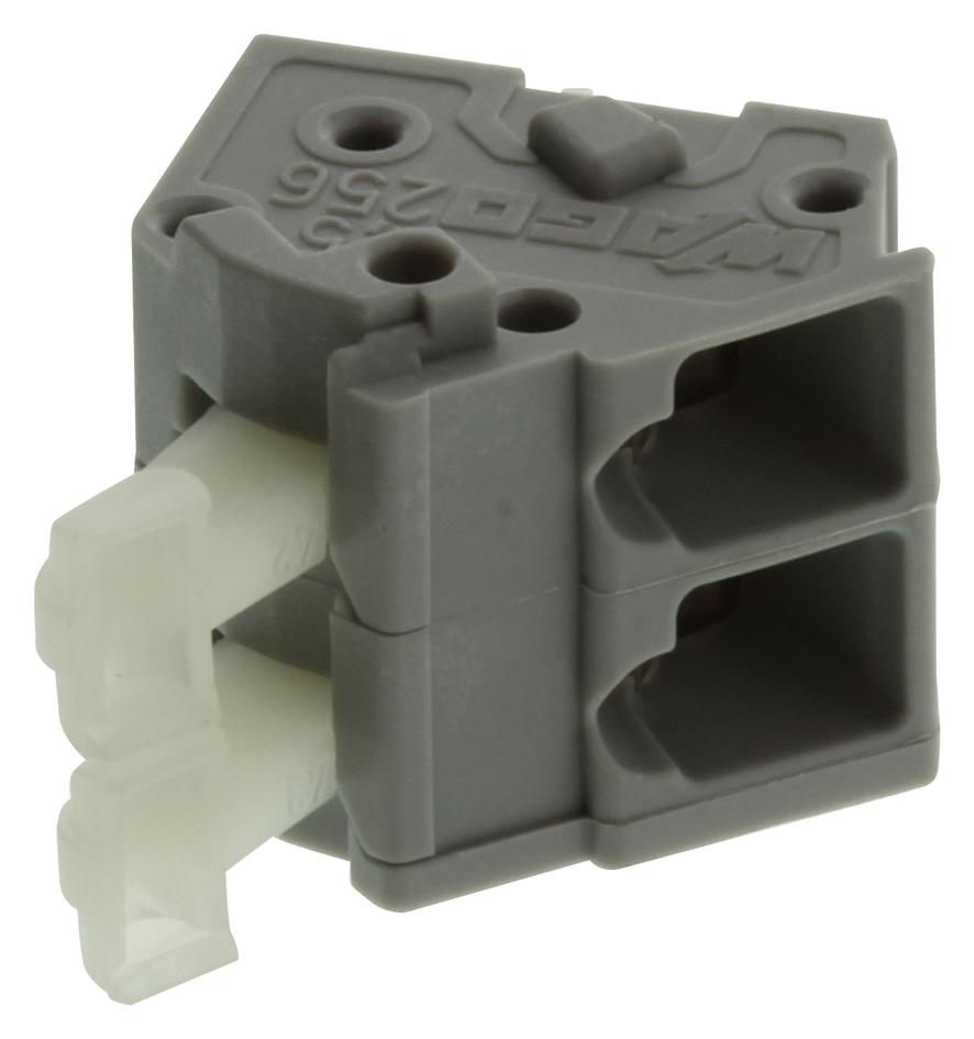 Wago 256-402 Terminal Block, Wtb, 2Pos, 12Awg