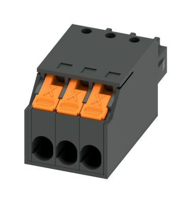 Phoenix Contact 1464105 Terminal Block, Pluggable, 3Pos, 16Awg