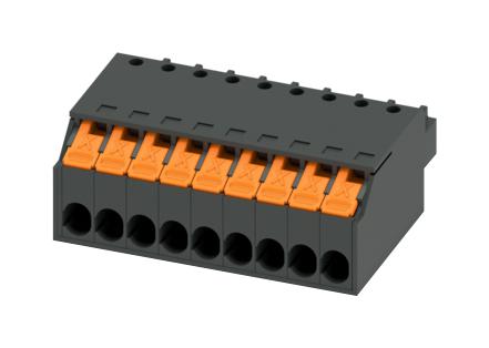 Phoenix Contact 1464112 Terminal Block, Pluggable, 9Pos, 16Awg