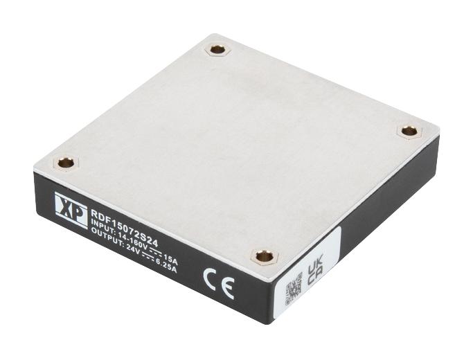 Xp Power Rdf15072S24 Dc-Dc Converter, 24V, 6.25A