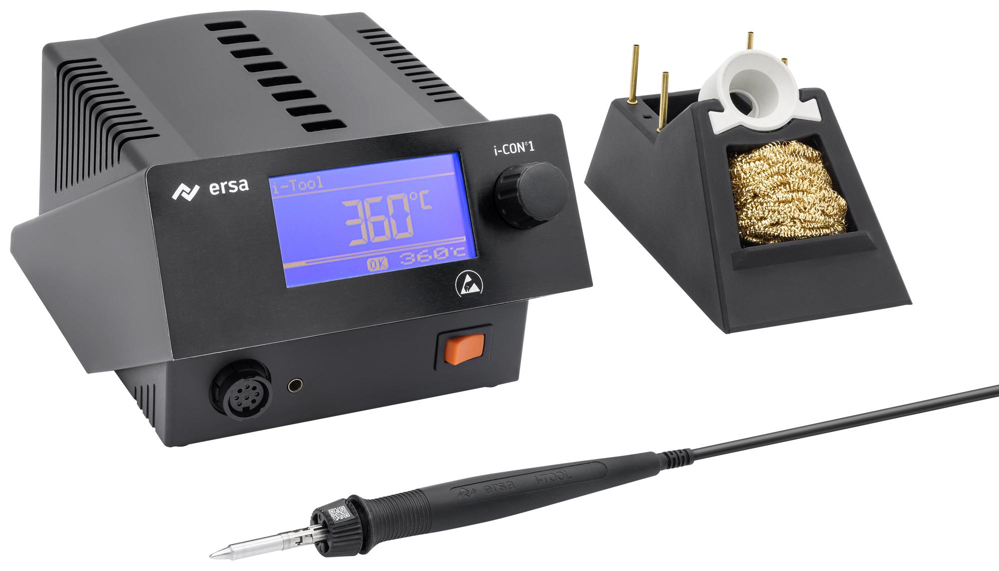 Ersa 0Ic1105A0C Soldering Station, 80W, 230Vac, 450Deg