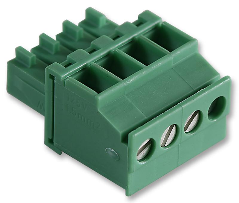 Phoenix Contact 1863178 Terminal Block, Pluggable, 4Pos, 16Awg