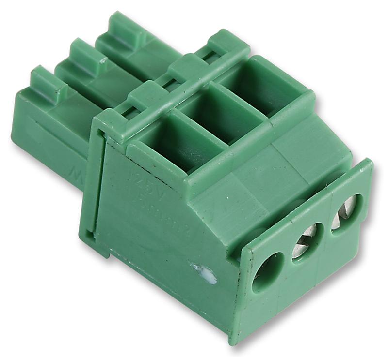 Phoenix Contact 1863165 Terminal Block, Pluggable, 3Pos, 16Awg