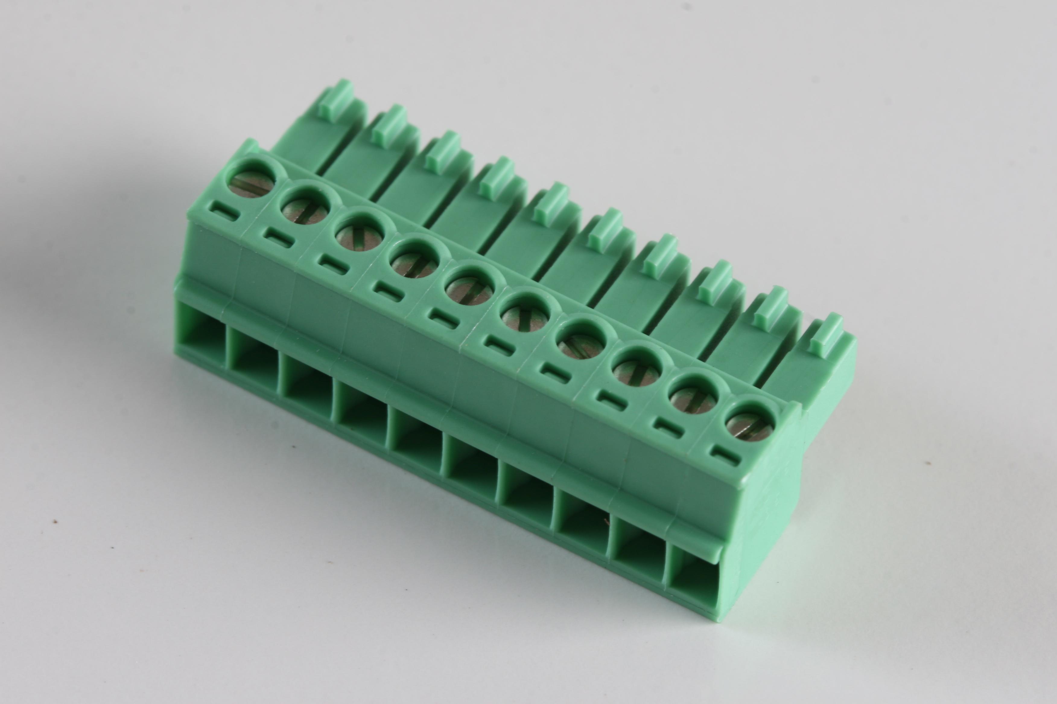 Phoenix Contact 1840447 Terminal Block, Pluggable, 10Pos, 16Awg