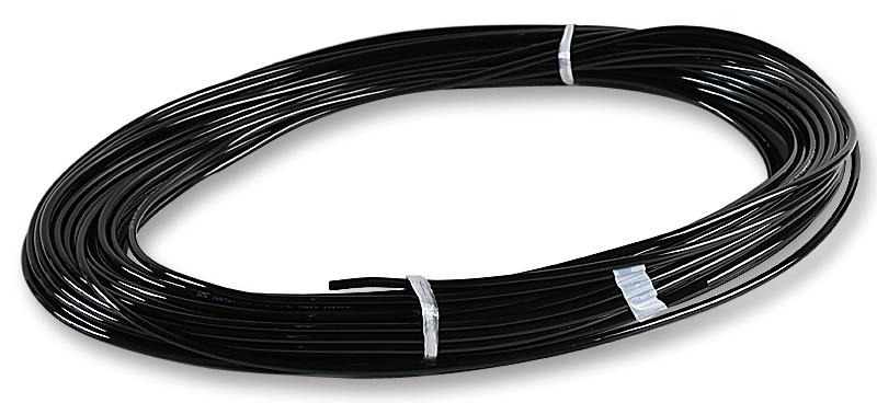 Smc Tu0425B-20 Tubing, 4Mm, Black, 20M