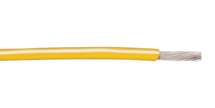 Belden 83001 004100 Hook-Up Wire, 28Awg, Yellow, 30.5M