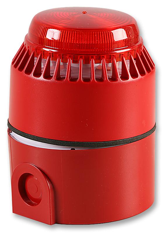 Fulleon Fl/rl/r/d Sounder/beacon, Flashni, Red/red