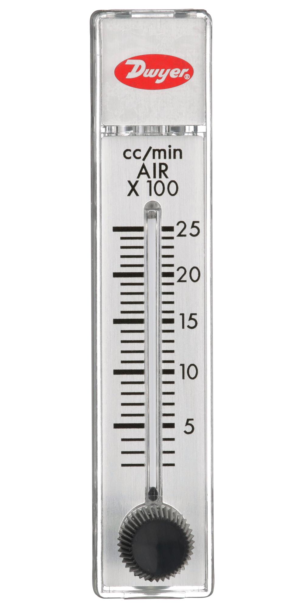 Dwyer Rma-14-Ssv Air Flowmeter, 100Psi, 2500Ccm, 1/8npt