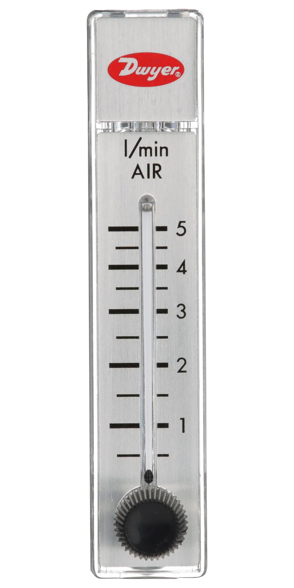 Dwyer Rma-26-Ssv Air Flowmeter, 100Psi, 5Lpm, 1/8 Fnpt