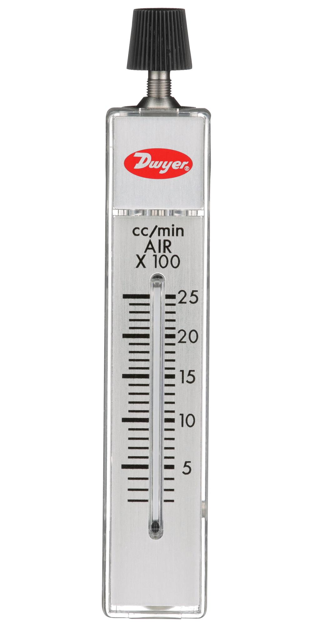 Dwyer Rma-151-Tmv Air Flowmeter, 100Psi, 50Ccm, 1/8 Fnpt