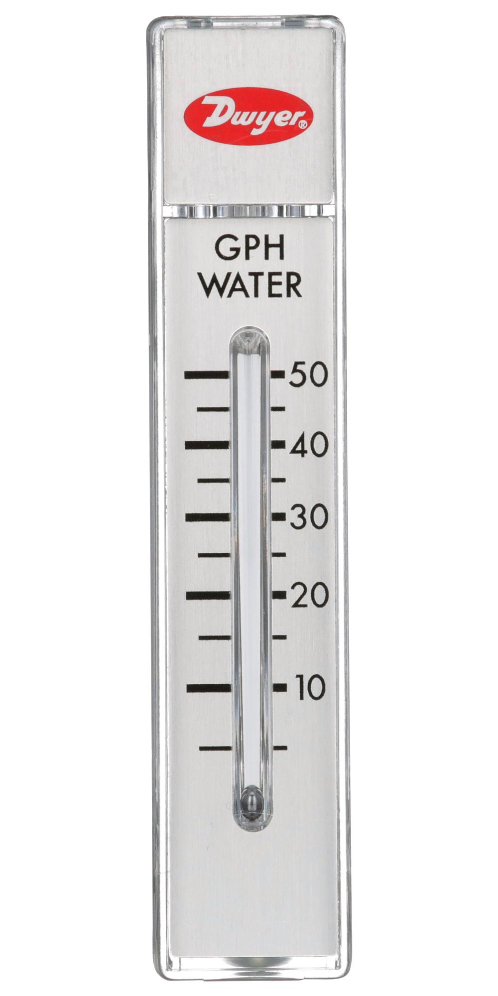 Dwyer Rma-34 Liquid Flowmeter, 100Psi, 300Ccm, 1/8