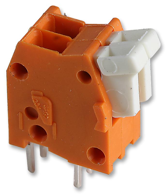 Wago 234-502. Terminal Block, Wire To Brd, 2Pos, 20Awg