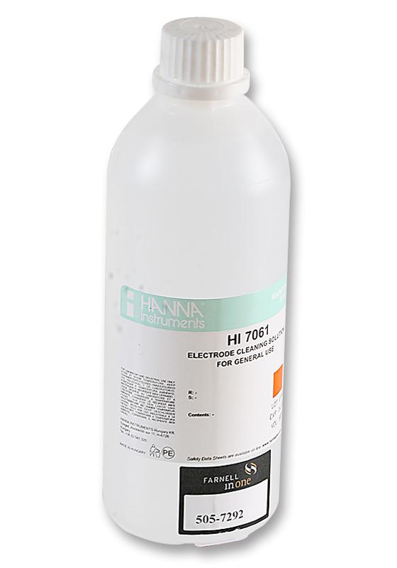 Hanna Instruments Hi-7061L Cleaning Solution, Electrode