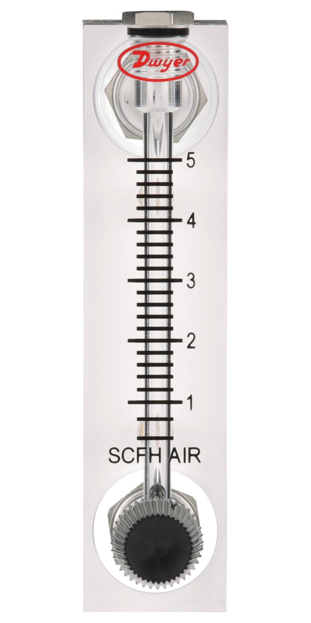 Dwyer Vfa-32-Ss Liquid Flowmeter, 10Bar, 50Ccm, 1/8