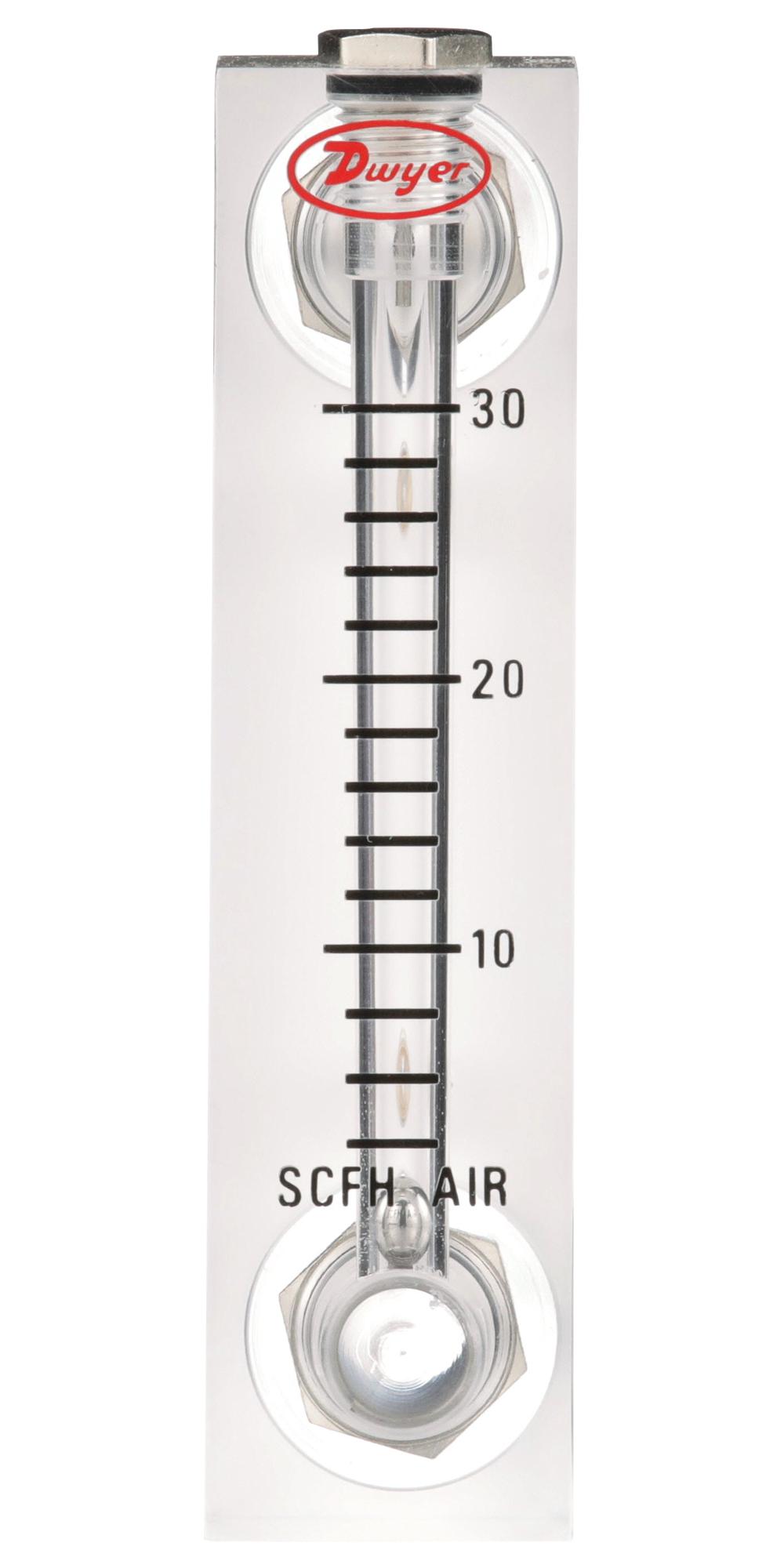 Dwyer Vfa-6 Air Flowmeter, 10Bar, 30Scfh, 1/8fnpt