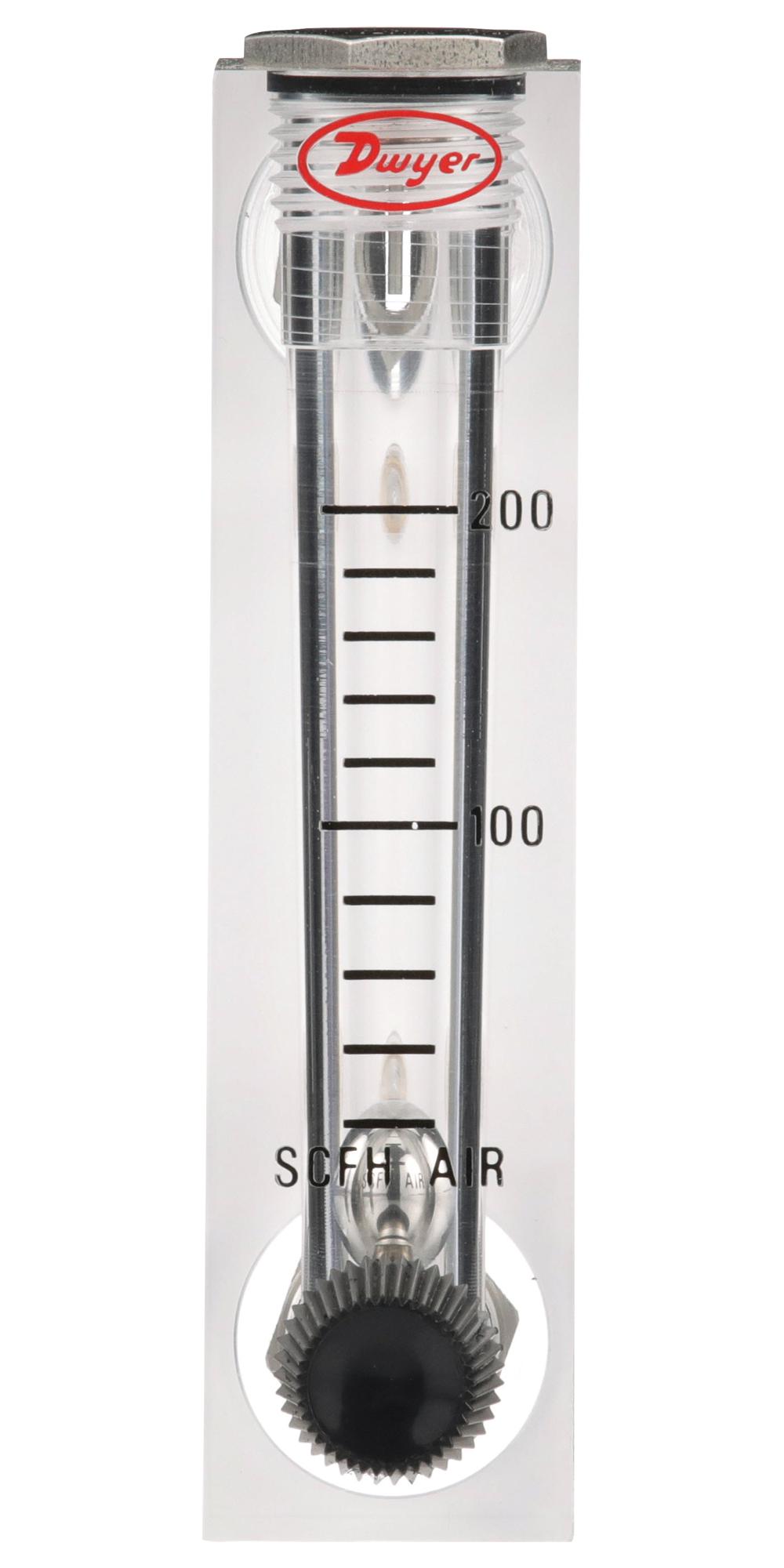 Dwyer Vfa-9-Ec Air Flowmeter, 10Bar, 200Scfh, 1/8fnpt