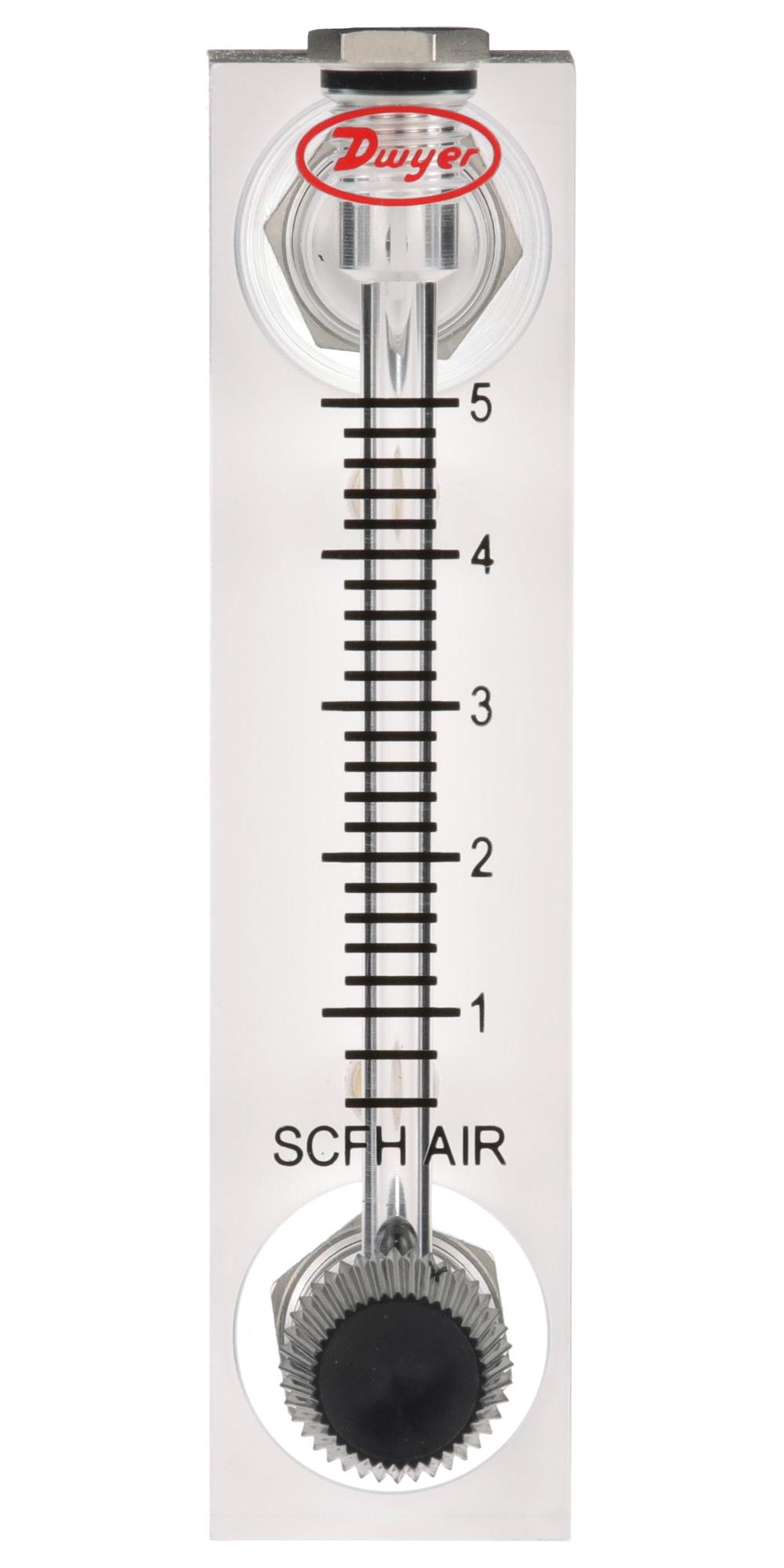 Dwyer Vfa-32 Liquid Flowmeter, 10Bar, 50Ccm, 1/8