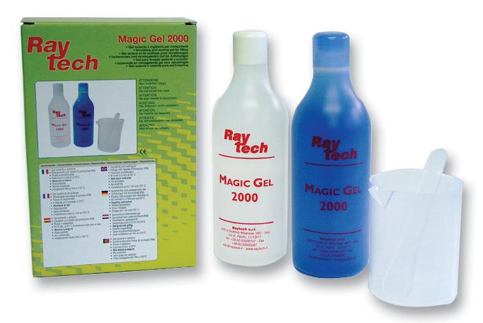 Raytech Magic Gel 300 Bi-Component Polymer Gel 300Ml Magic Gel