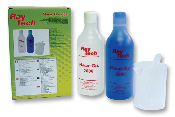 Raytech Magic Gel Magic Gel, Bi-Comp Polymer, 1L