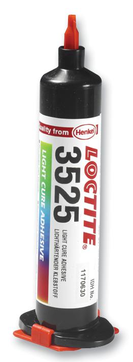 Loctite 3525, 25Ml 3525 Uv/light Cure Adh, 25Ml