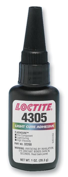 Loctite 4305, 1 Oz 4305 Uv Curing,  28.3G