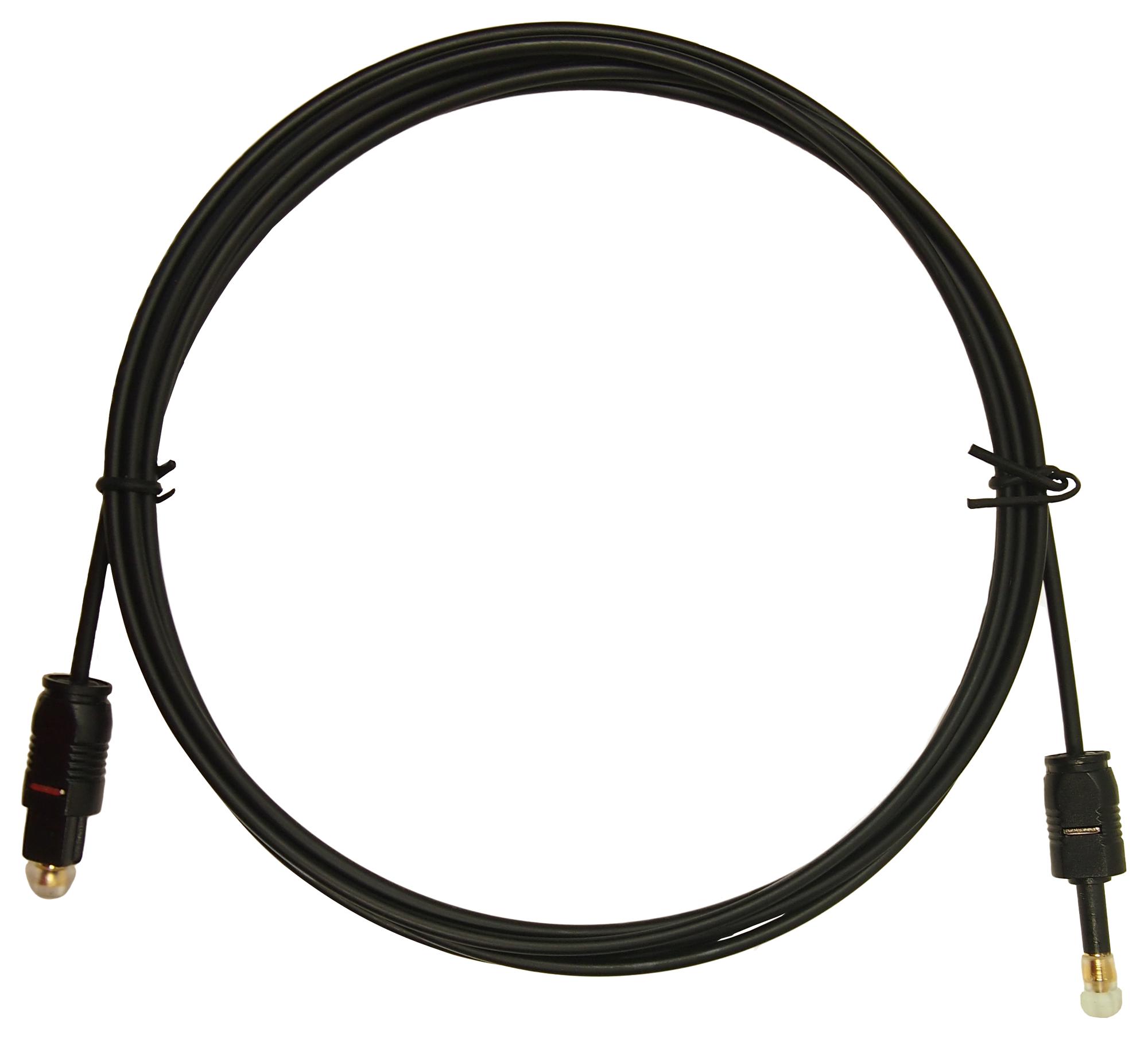 Multicomp Pro Mp-Fm65220 Cable Assy, Toslink Plug-3.5Mm Jack, 2M