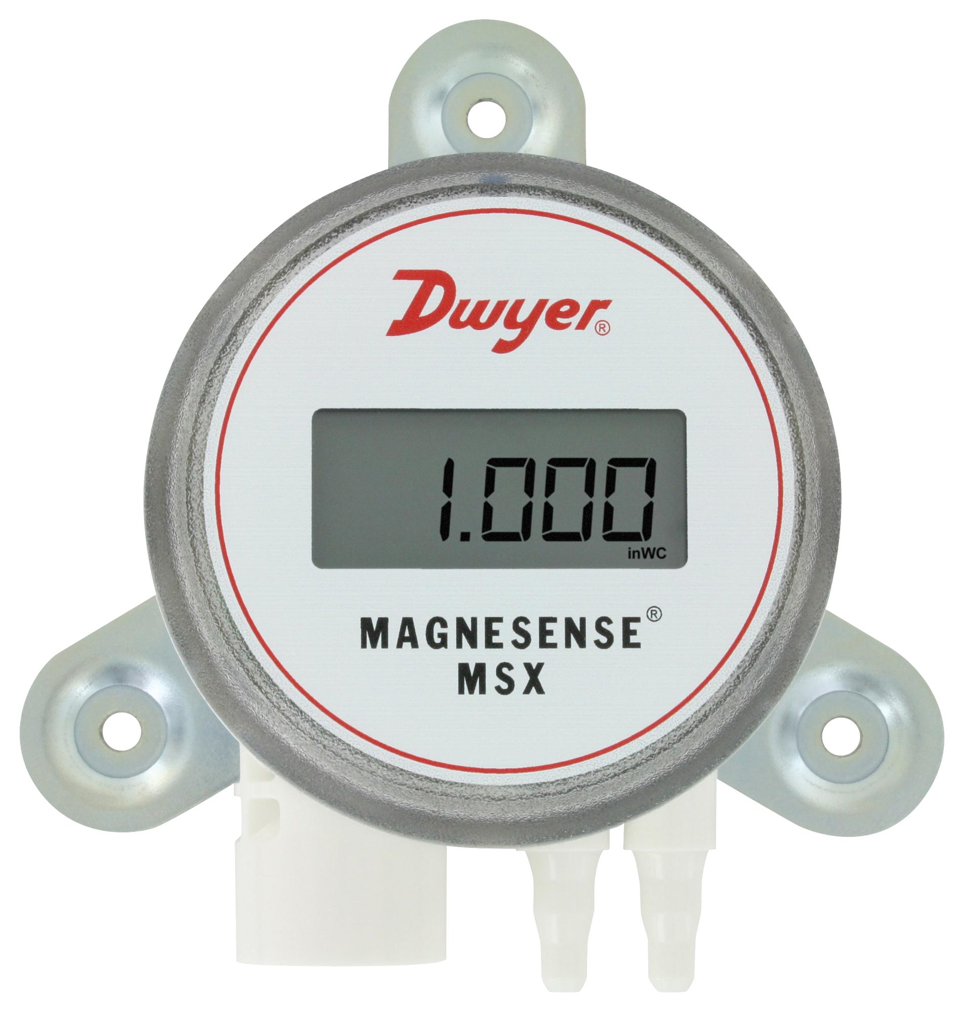 Dwyer Msx-W22-In-Lcd Pressure Transmitter, Diff, 5Inch-H2O