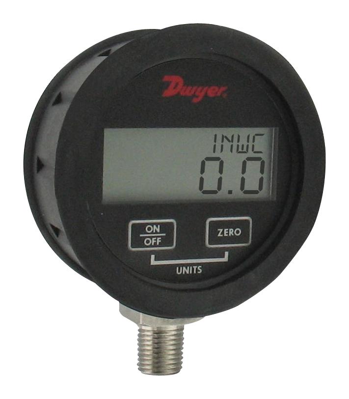 Dwyer Dpgwb-07 Digital Pressure Gauge, 50Psi, 1/4mnpt