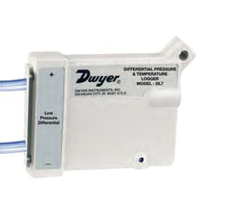 Dwyer Dl710 Differential Pressure Datalogger, Range