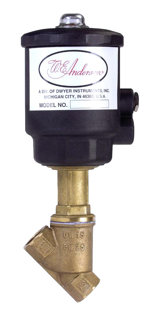 Dwyer Sav-Bta2-No Angle Seat Valve, 12 Npt, 2-12 Actu