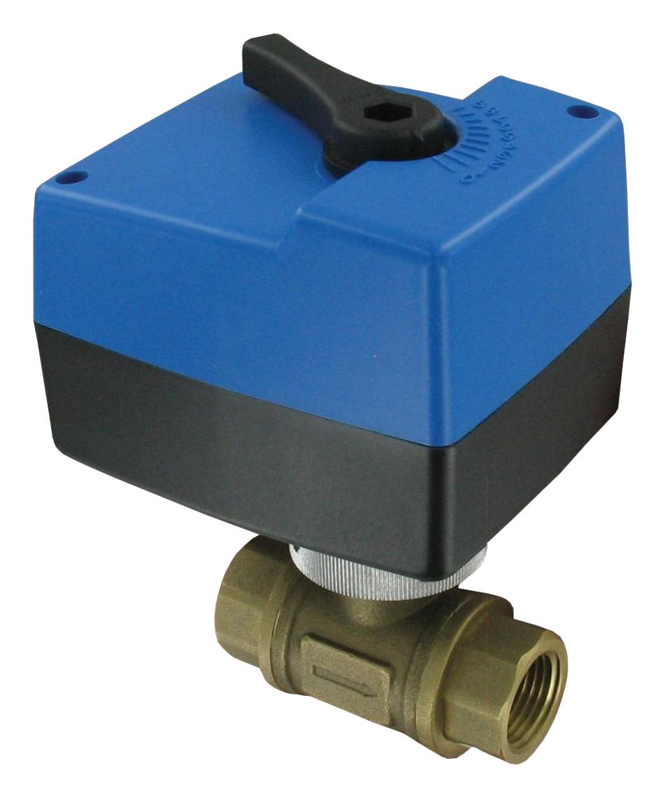 Dwyer Hbav0724 2-Way Ball Valve,2 Npt,modulating,24 Va