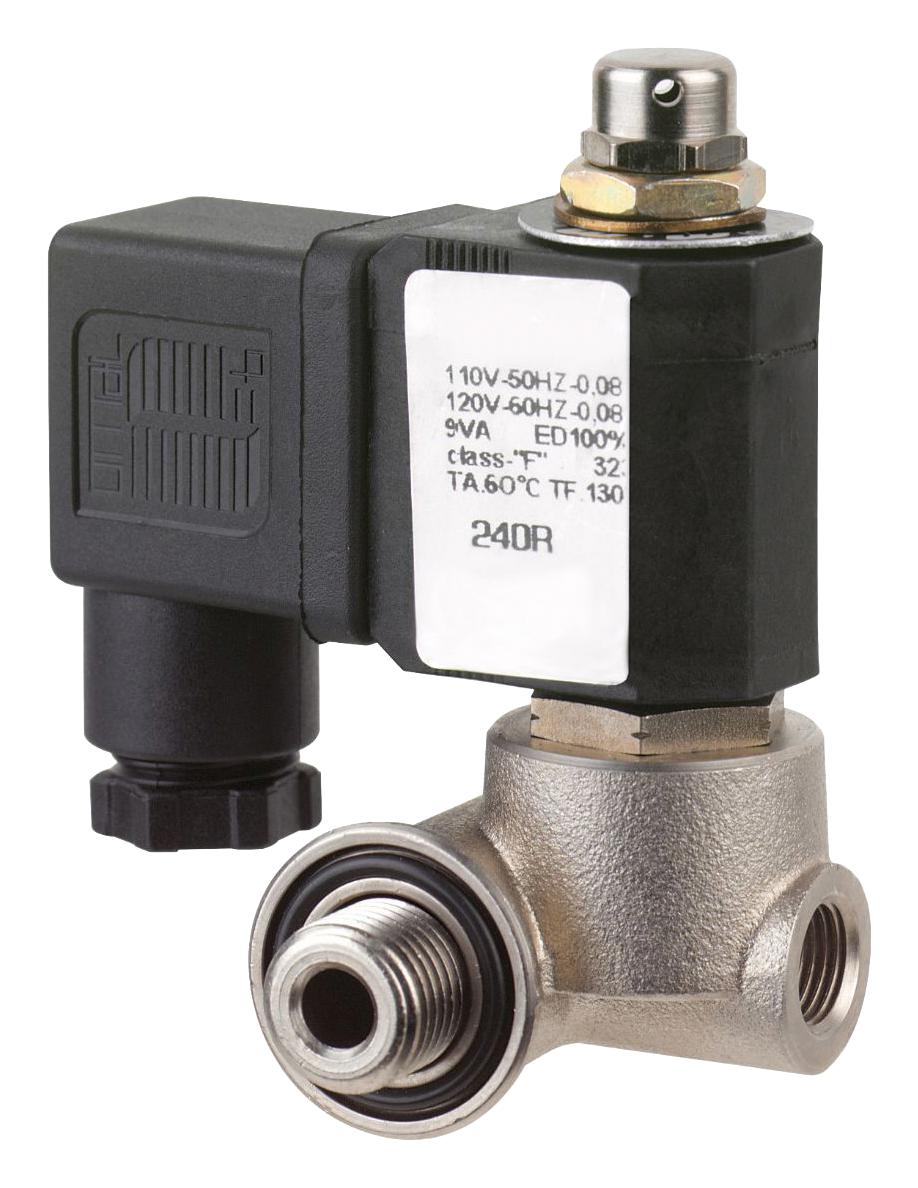 Dwyer Pv13 Solenoid Pilot Valve, 24 Vac, 1-34 Sa