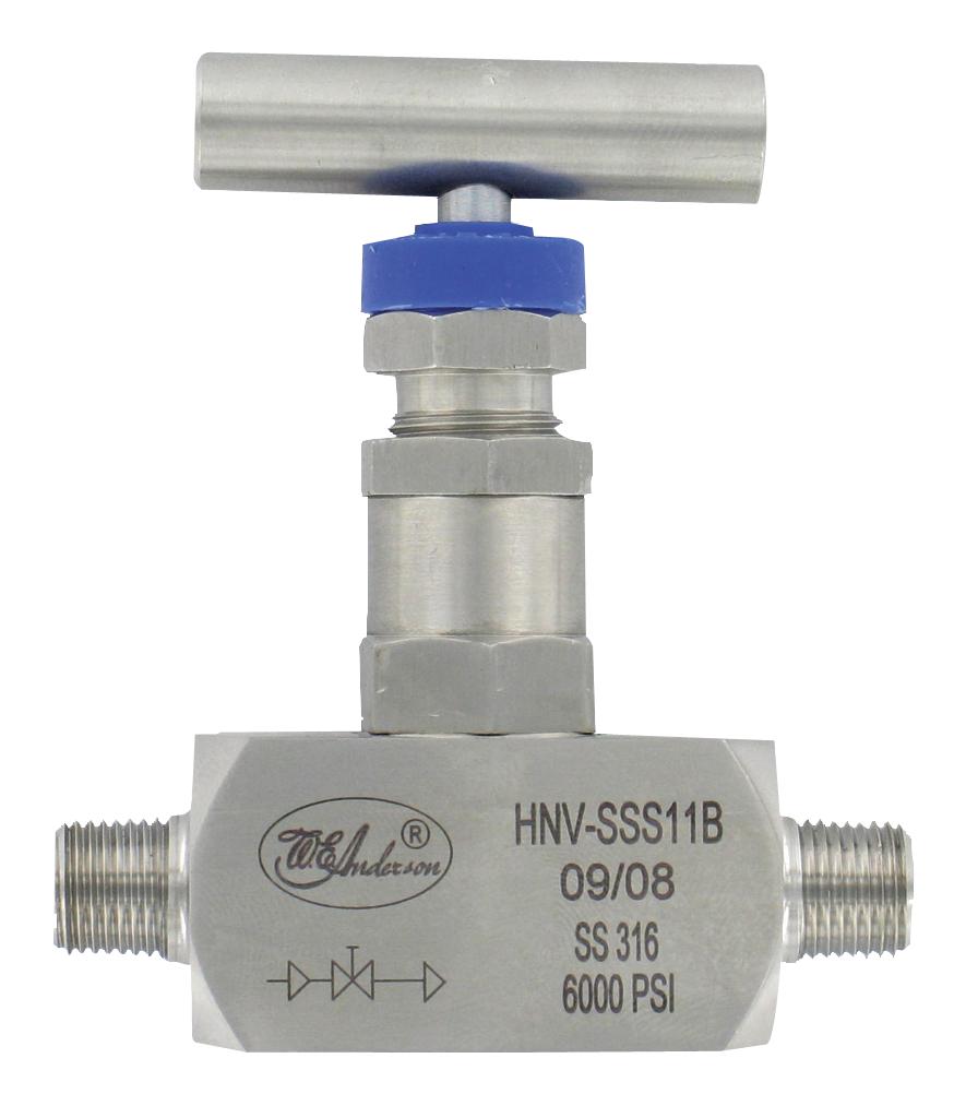 Dwyer Hnv-Sss24B 12 Needle Valve,female X Male.