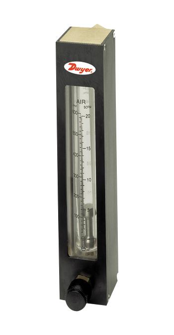 Dwyer Rsf114V Flowmeter, 150Psi, 20Scfm, 3/8fnpt