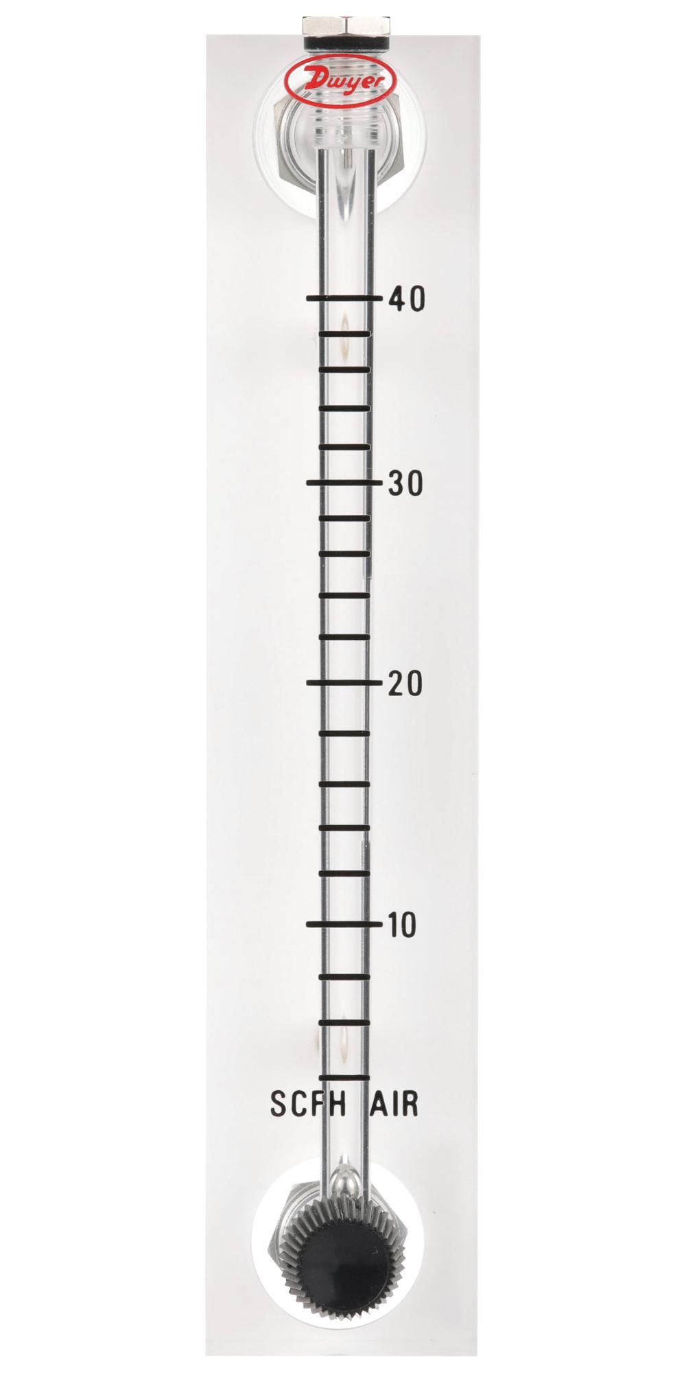 Dwyer Vfb-53-Ssv Air Flowmeter, 100Psi, 100Scfh, 1/8fnpt