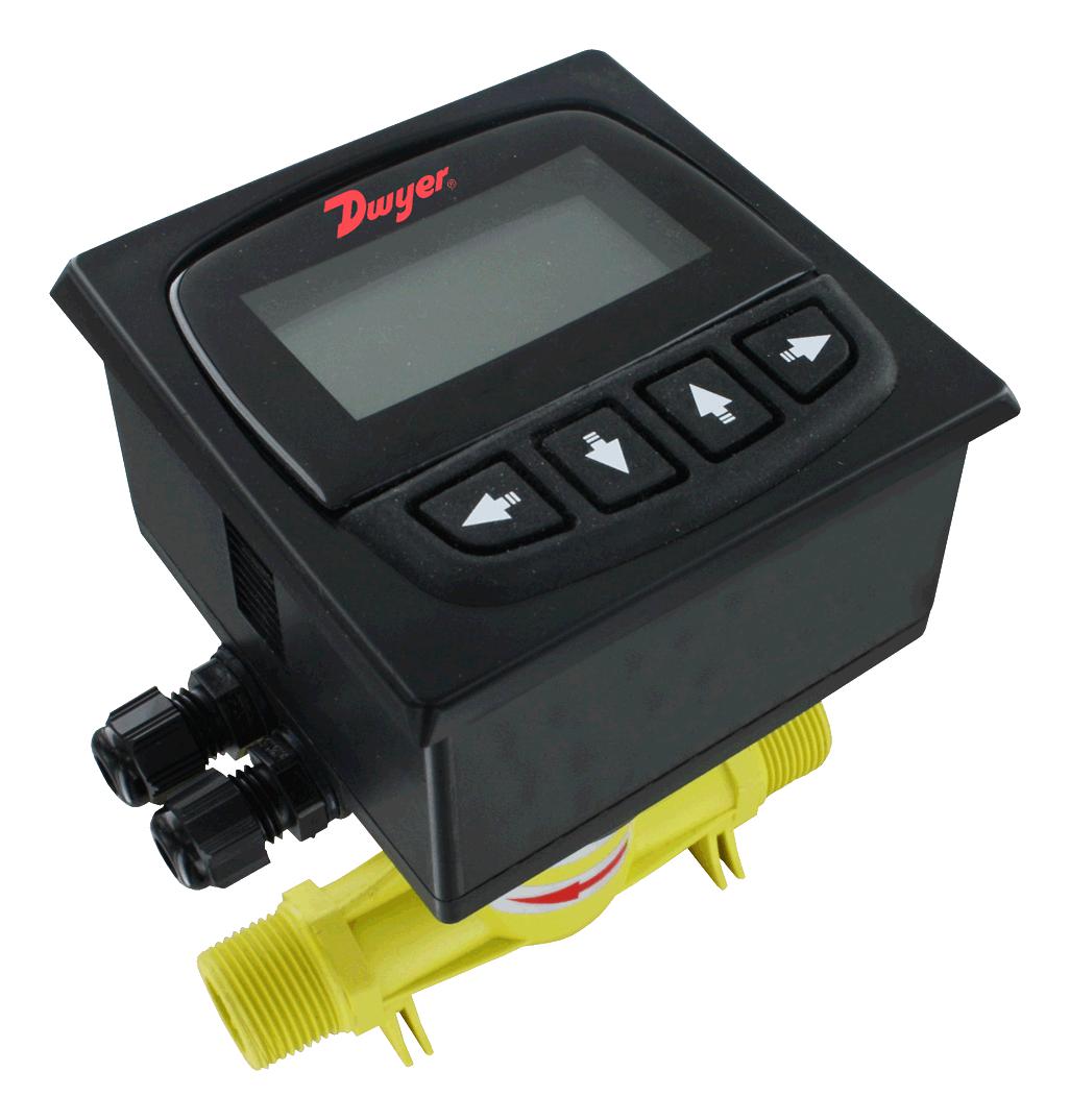 Dwyer Dfmt-50A 2 Npt Digital Flow Transmitter, Range