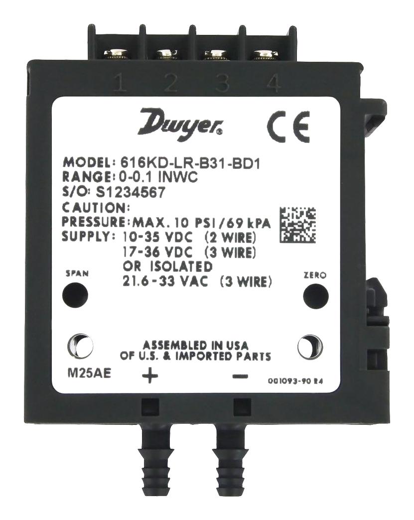 Dwyer 616Kd-Lr-B88-Bd1 616Kd-Lr-B88-Bd1