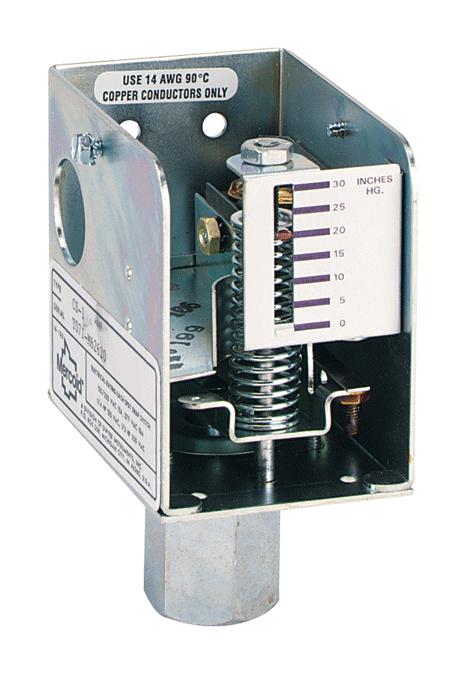 Dwyer Cs-150 Low Cost Diaphragm Pressure Switch,adj.