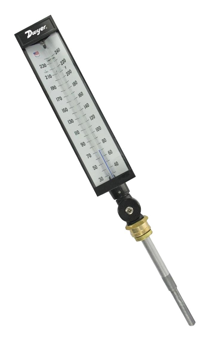 Dwyer Ita9351D Industrial Thermometer, -40 To 43Deg C