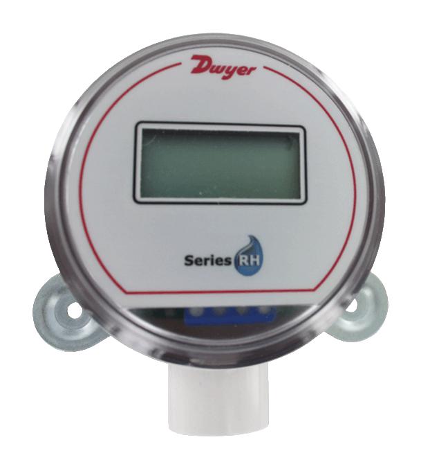 Dwyer Rhp-2D11-Lcd Humidity/temp Transmitter, 0%-100%, 35V