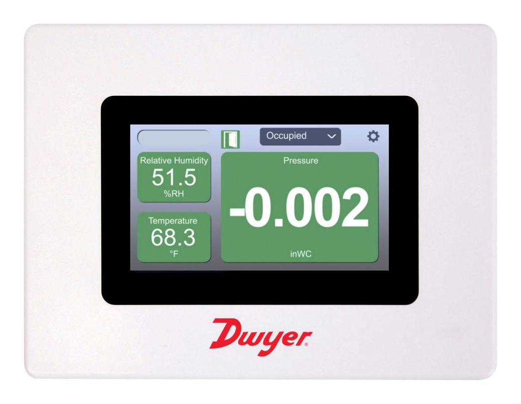 Dwyer Rsme-C-014 Range -0.5-0-0.5 W.c., 1.0 Accuracy