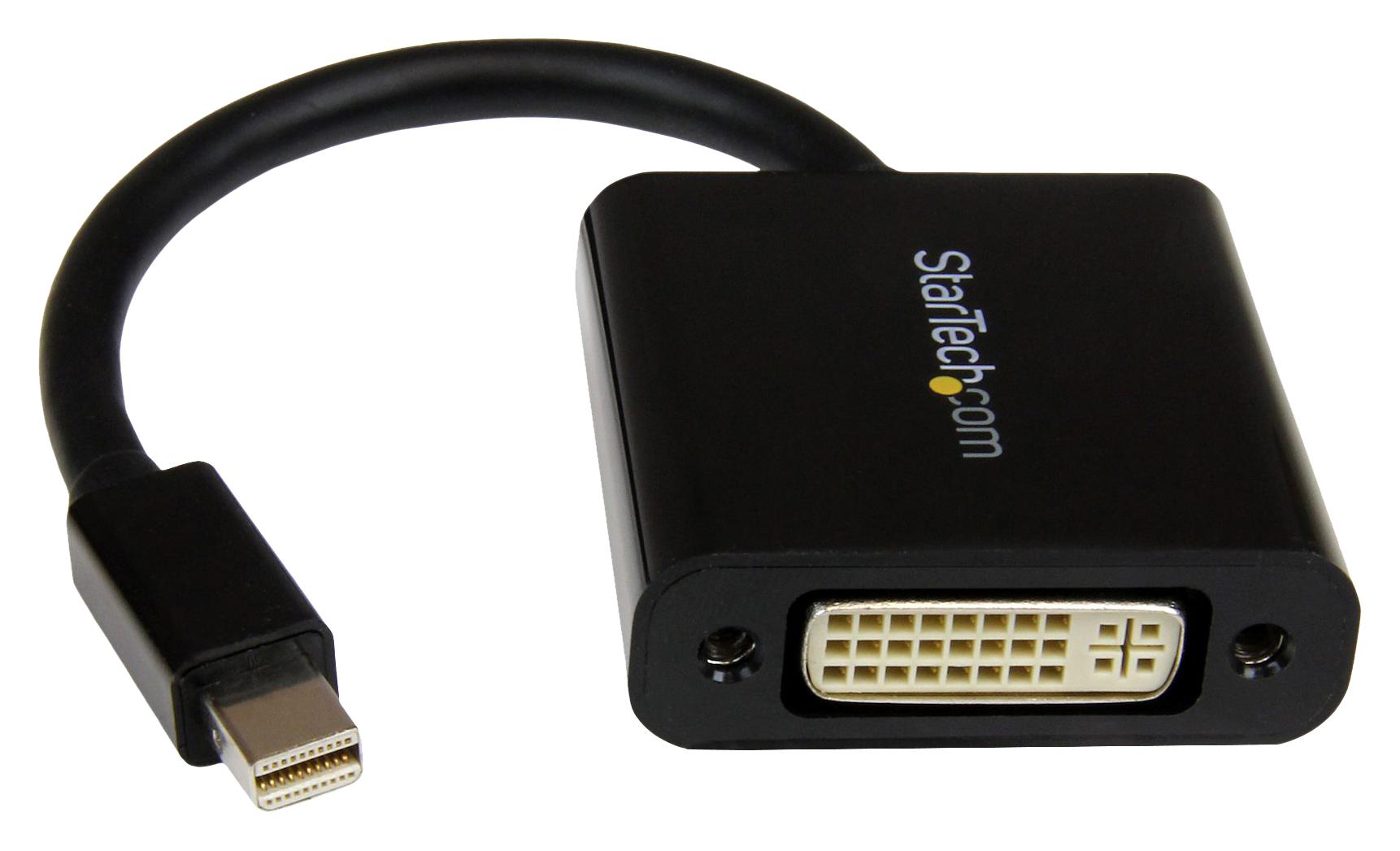 Startech Mdp2Dvi3 Adapter, Mini Displayport To Dvi-I