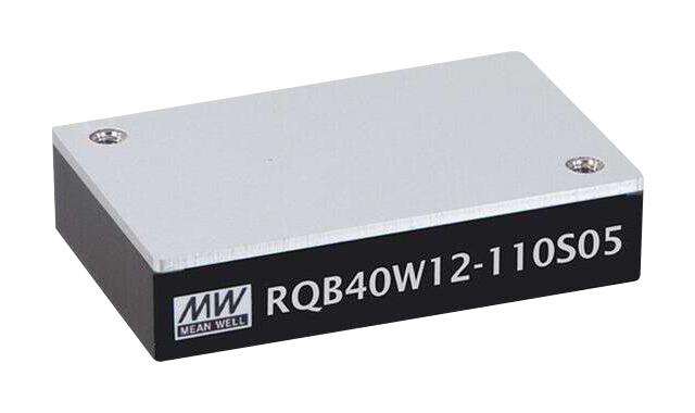 Mean Well Rqb40W12-110S12 Dc-Dc Converter, 12V, 3.333A