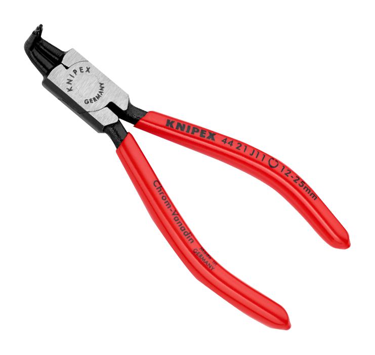 Knipex 44 21 J11 Circlip Plier, Intrnl Bent 90Deg, 130Mm