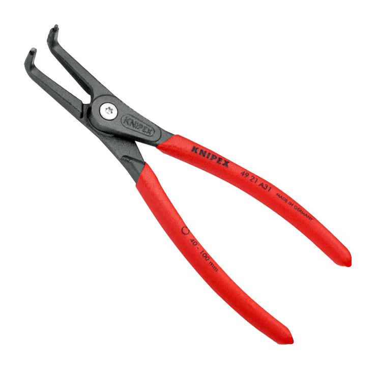 Knipex 49 21 A31 Circlip Plier, External Bent 90Deg