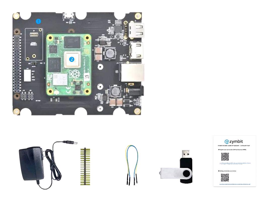 Zymbit Dk-3007002 Scm Developer Kit, Arm Cortex-A72