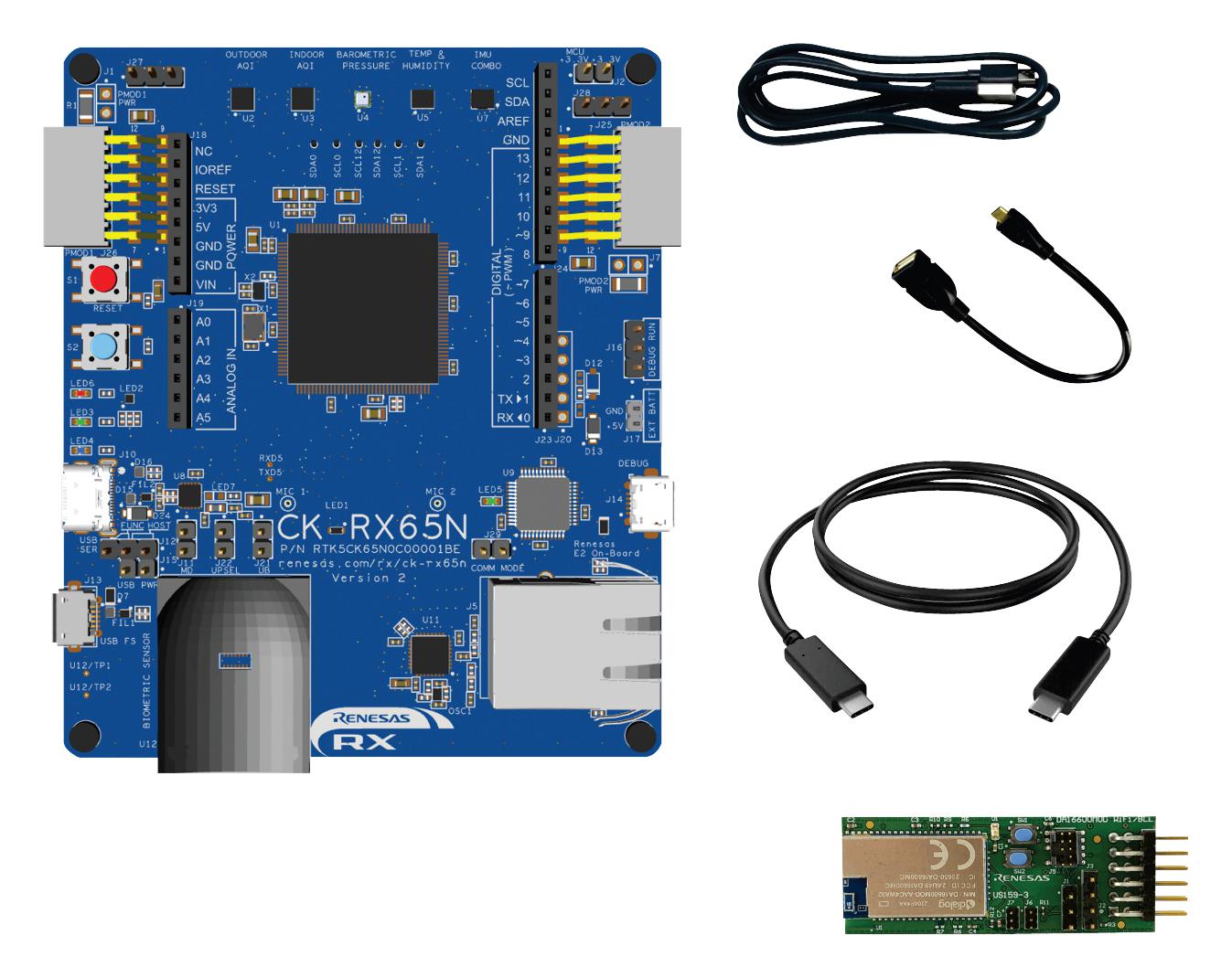 Renesas Rtk5Ck65N0S08001Be Cloud Kit, 32Bit, Rxv2