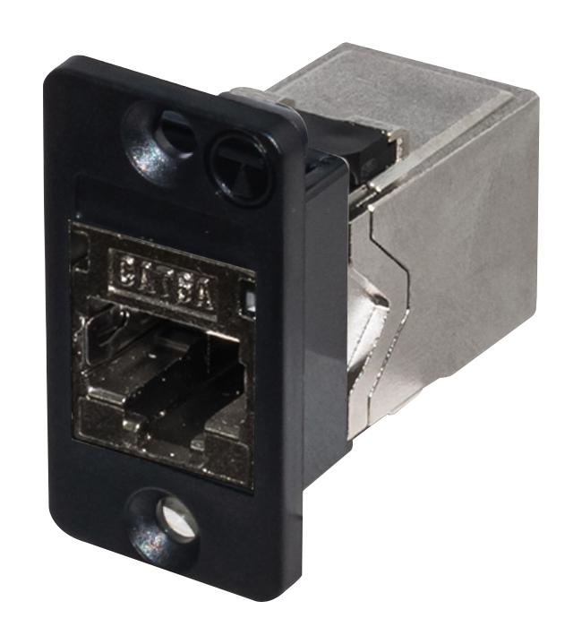 Tuk Sgack902Sbpm Mod Coupler, St-Ra Rj45 Shld Jack, Cat6A