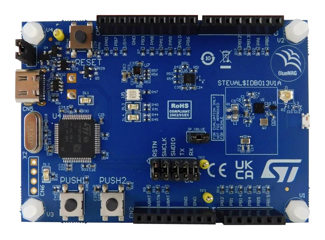 Stmicroelectronics Steval-Idb013V1 Eval Board, Bluetooth Low Energy Soc