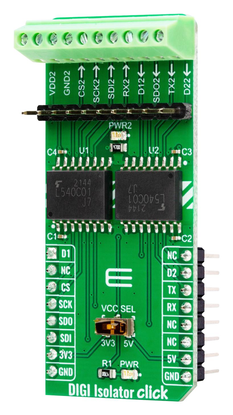 Mikroelektronika Mikroe-5178 Add-On Board, 3.3 To 5V, Develp Board